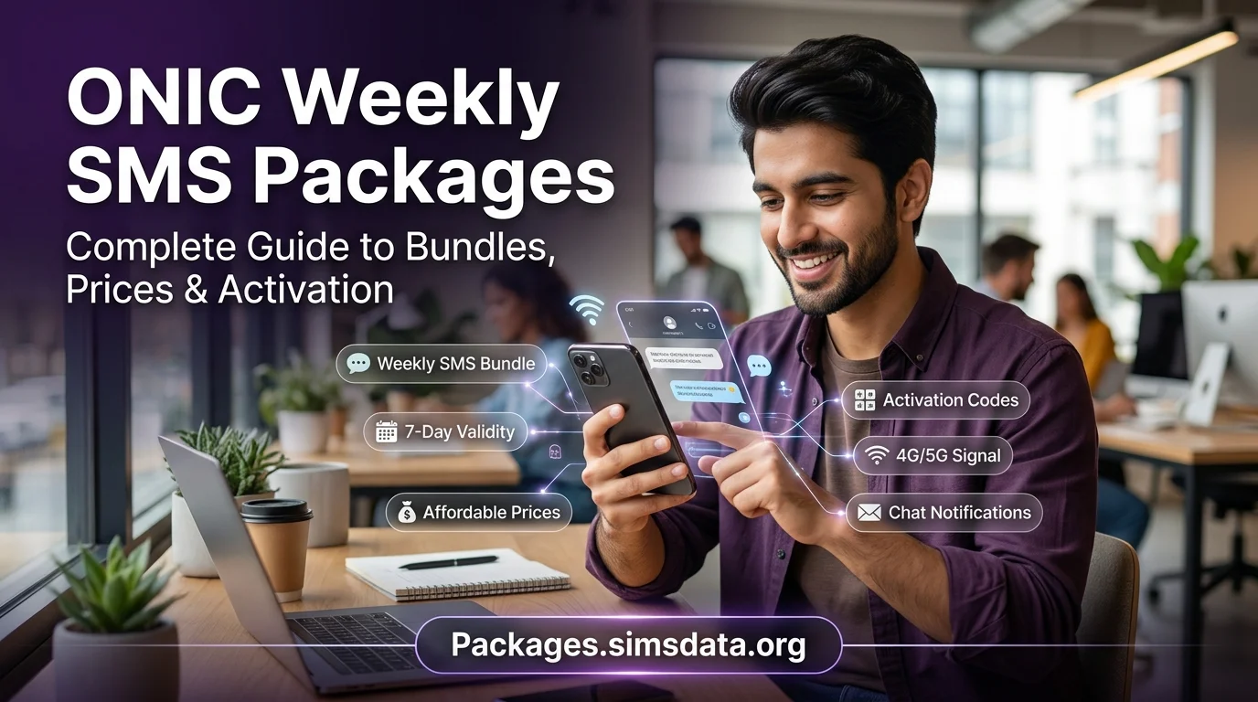 ONIC Weekly SMS Packages: Complete Guide to Bundles, Prices & Activation