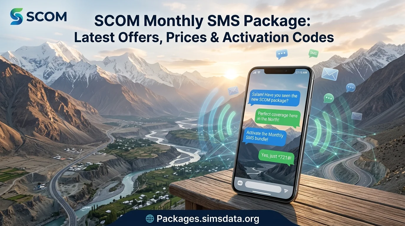 SCOM Monthly SMS Package: Latest Offers, Prices & Activation Codes