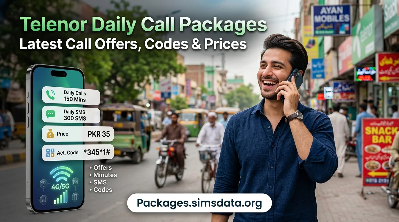 Telenor Daily Call Packages: Latest Call Offers, Codes & Prices