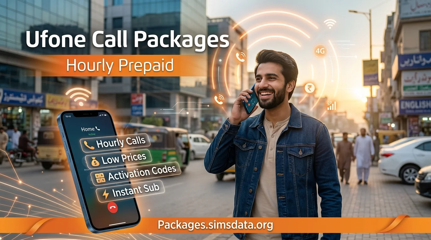 Ufone Call Packages Hourly Prepaid