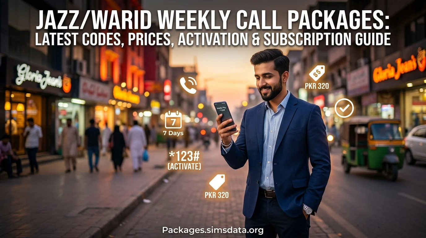 Jazz/Warid Weekly Call Packages