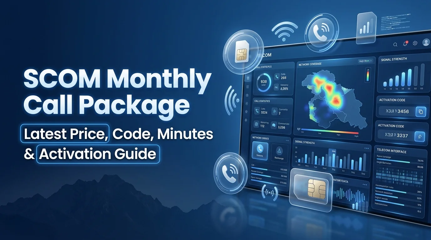 SCOM Monthly Call Package: Latest Price, Code, Minutes & Activation Guide