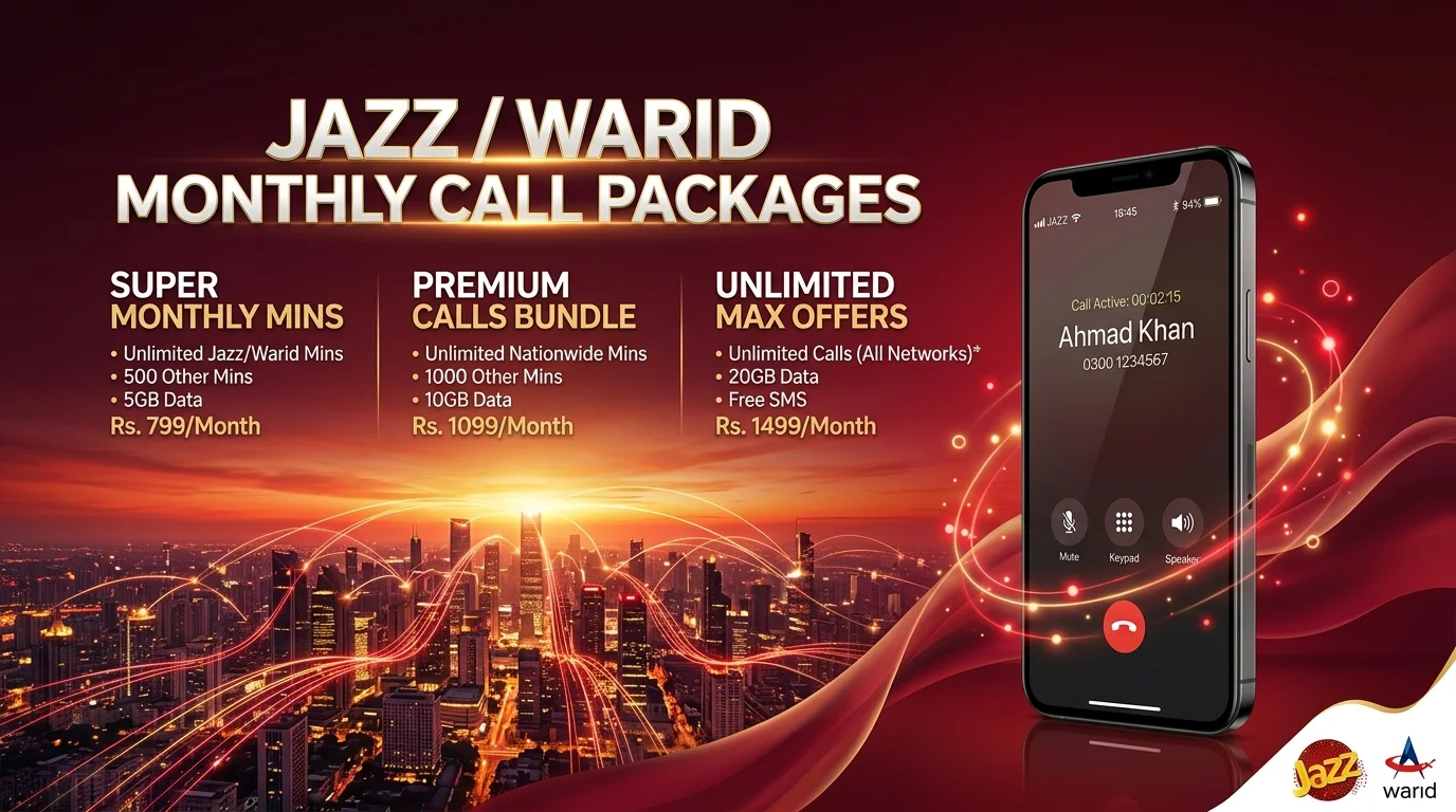 Latest Jazz Monthly Call Packages