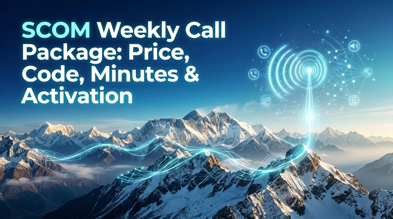 SCOM Weekly Call Package: Price, Code, Minutes & Activation