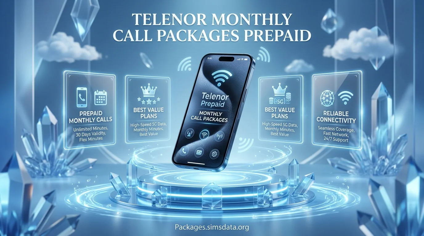 All Telenor Monthly Call Packages Prepaid
