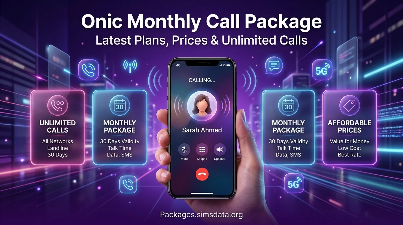 Onic Monthly Call Package: Latest Plans, Prices & Unlimited Calls