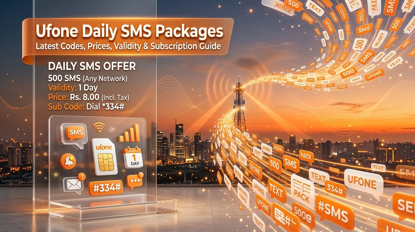 Ufone Daily SMS Packages