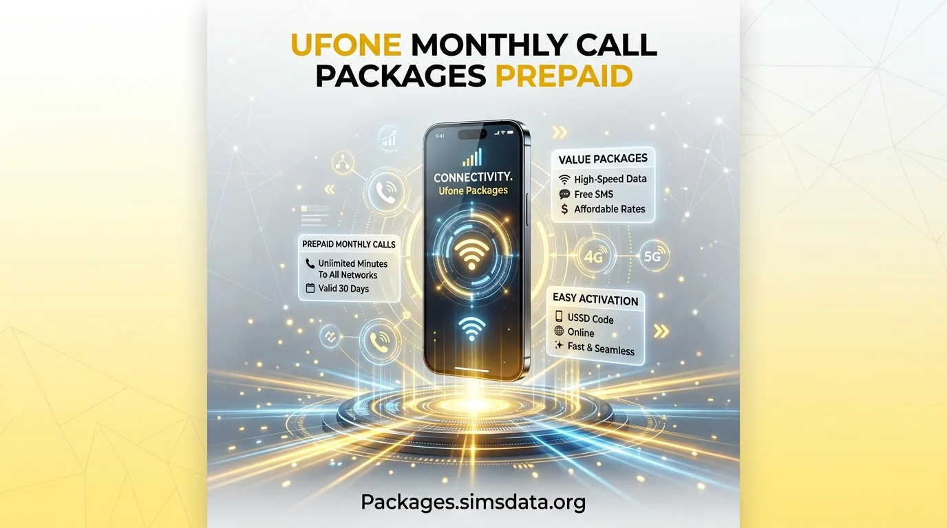 Latest Ufone Monthly Call Packages