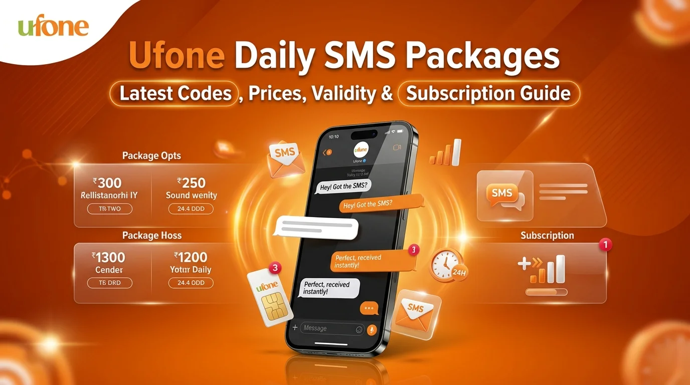 Ufone Daily SMS Packages: Latest Codes, Prices, Validity & Subscription Guide
