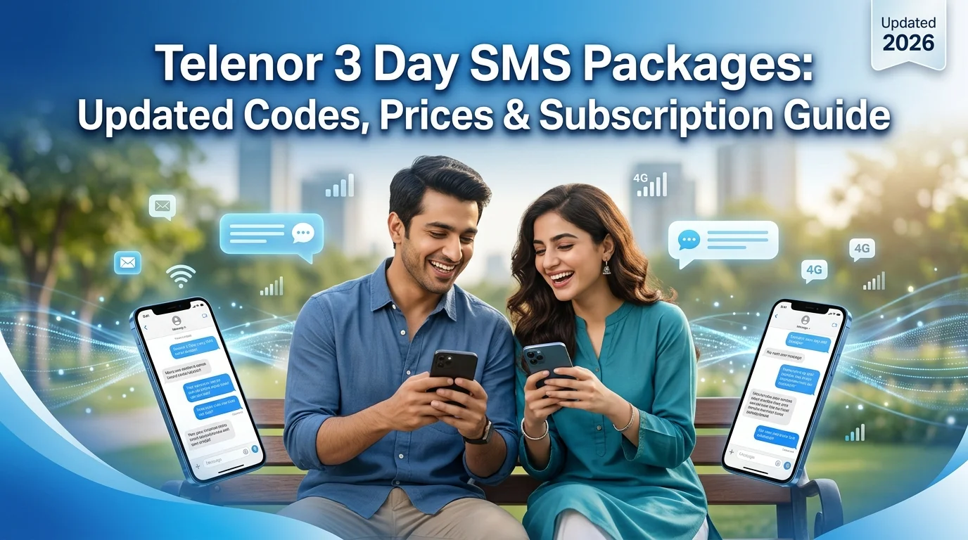 Telenor 3 Day SMS Packages