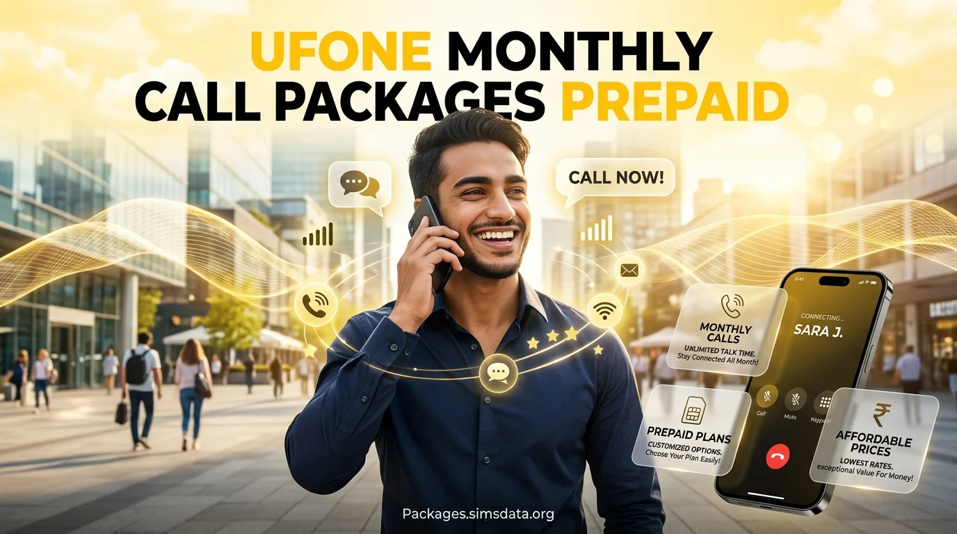 Ufone Monthly Call Packages Prepaid
