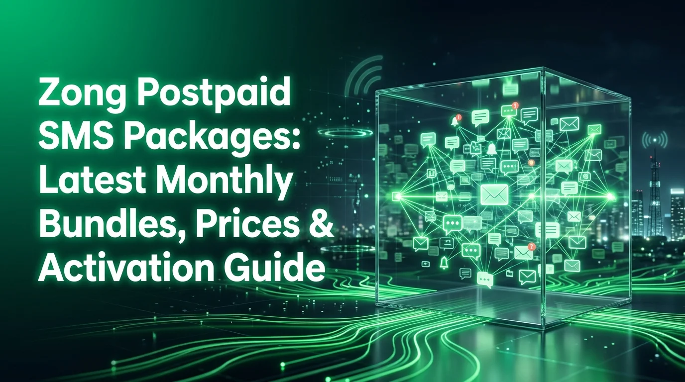 Zong Postpaid SMS Packages: Latest Monthly SMS Bundles, Prices & Activation Guide